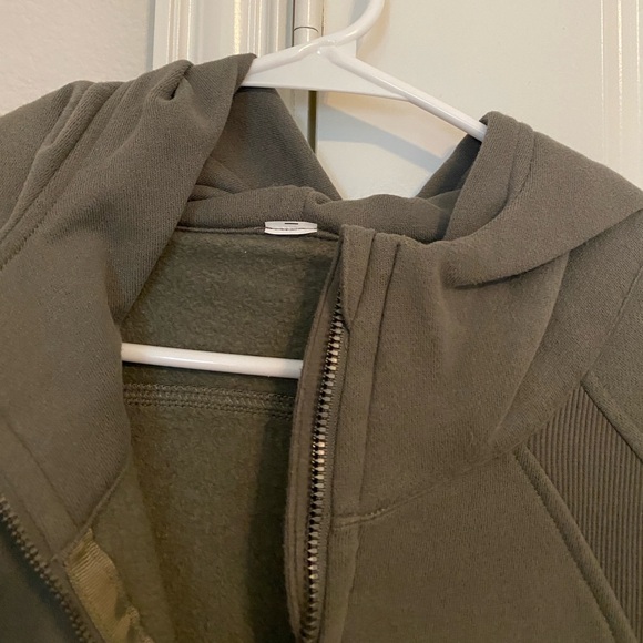 Lululemon Scuba Oversized Full Zip Hoodie Size M/L Carob Brown - Picture 3 of 4